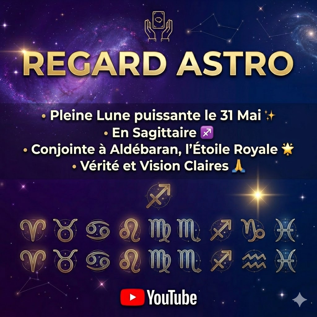 Regard Astro Semaine du 25 Mai 2026